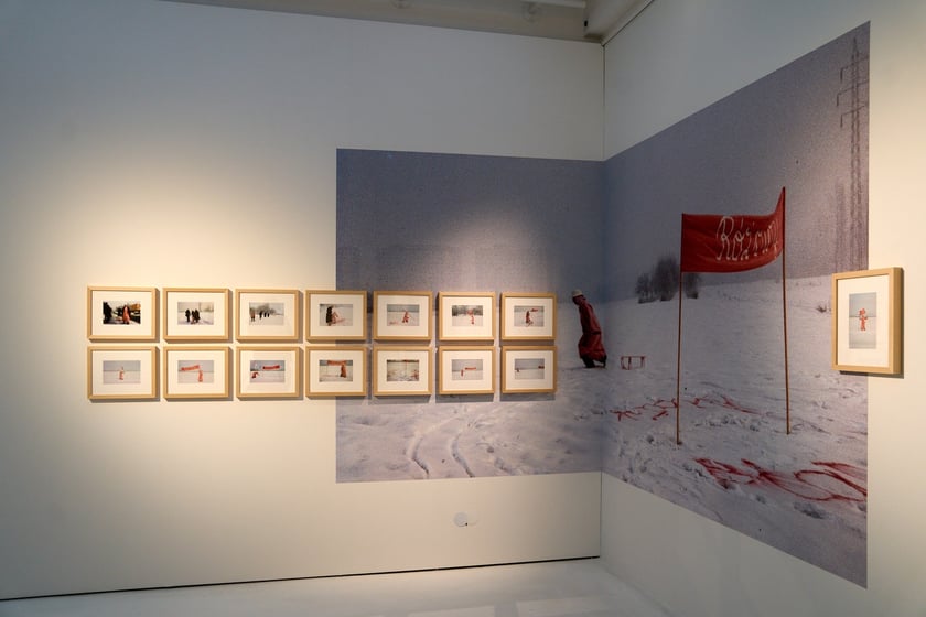 Prace Marii Pinińskiej-Bereś na wystawie w Pawilonie Czterech Kopuł we Wrocławiu