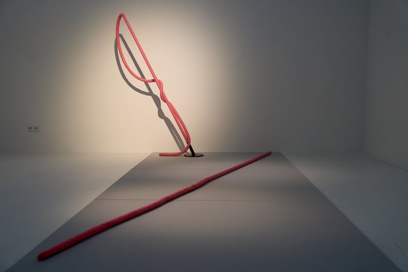 Prace Marii Pinińskiej-Bereś na wystawie w Pawilonie Czterech Kopuł we Wrocławiu