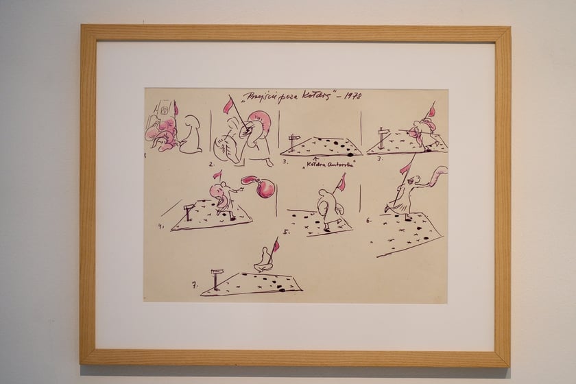 Prace Marii Pinińskiej-Bereś na wystawie w Pawilonie Czterech Kopuł we Wrocławiu