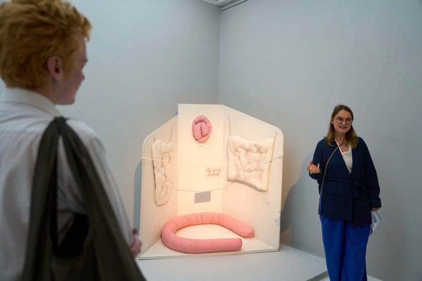 Prace Marii Pinińskiej-Bereś na wystawie w Pawilonie Czterech Kopuł we Wrocławiu