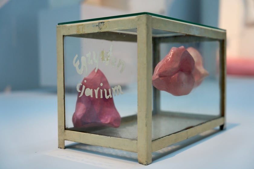 Prace Marii Pinińskiej-Bereś na wystawie w Pawilonie Czterech Kopuł we Wrocławiu