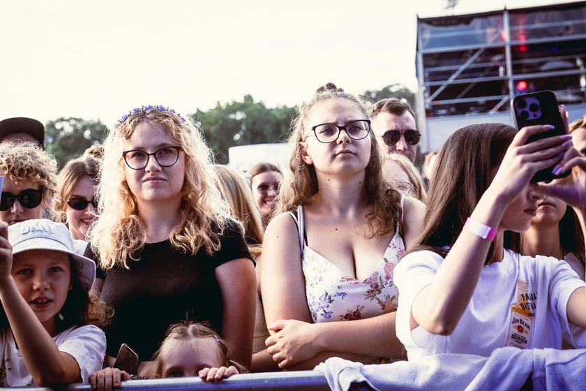 Santander Letnie Brzemienia 2024, drugi dzień koncertów. Pola Marsowe we Wrocławiu, 13.07.2024