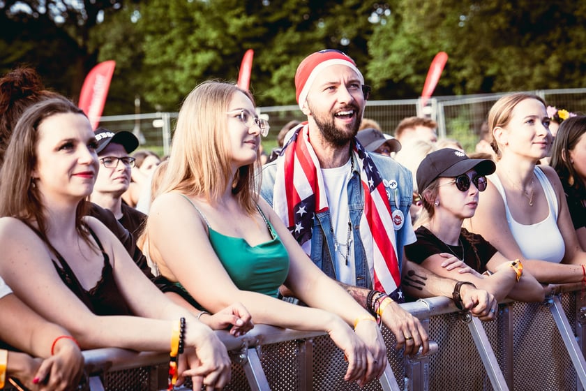 Santander Letnie Brzemienia 2024, drugi dzień koncertów. Pola Marsowe we Wrocławiu, 13.07.2024