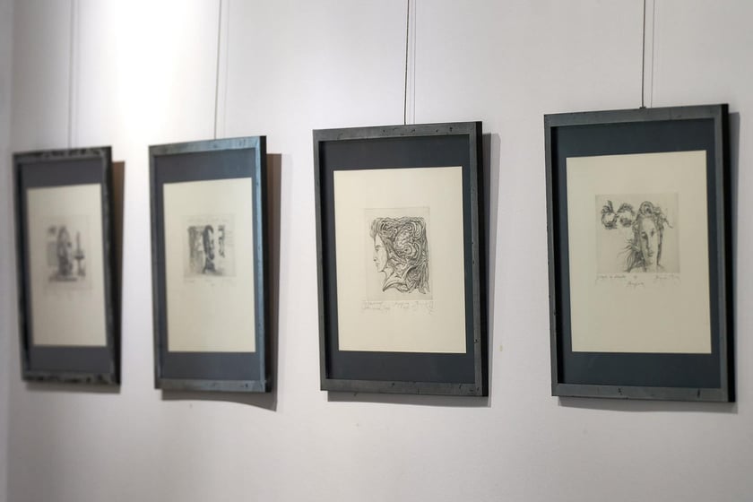 Wystawa grafik Bartłomieja Podg&oacute;rniaka w Oficynie Graficznej Tyszkiewicz