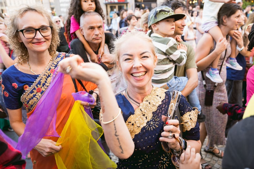 Kolorowa parada Lelenfant na ulicach Wrocławia, 29.07.2024