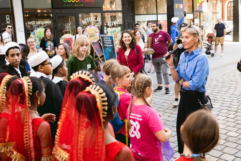 Kolorowa parada Lelenfant na ulicach Wrocławia, 29.07.2024
