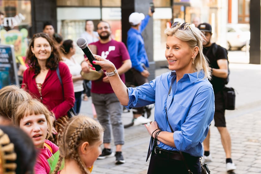 Kolorowa parada Lelenfant na ulicach Wrocławia, 29.07.2024