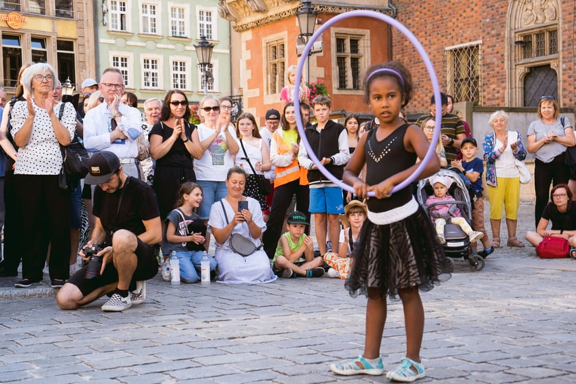 Kolorowa parada Lelenfant na ulicach Wrocławia, 29.07.2024