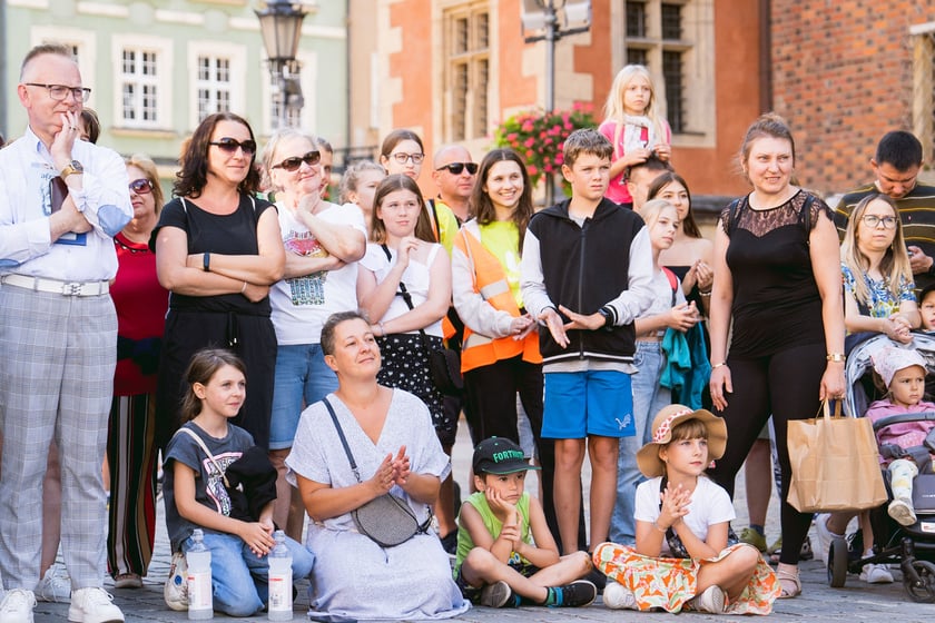 Kolorowa parada Lelenfant na ulicach Wrocławia, 29.07.2024