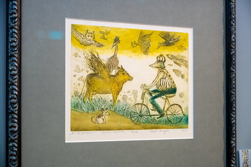 Prace Edyty Purzyckiej na wystawie w Pałacu Kr&oacute;lewskim (Muzeum Miejskim Wrocławia)&nbsp;