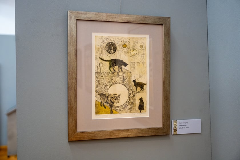 Prace Edyty Purzyckiej na wystawie w Pałacu Kr&oacute;lewskim (Muzeum Miejskim Wrocławia)&nbsp;