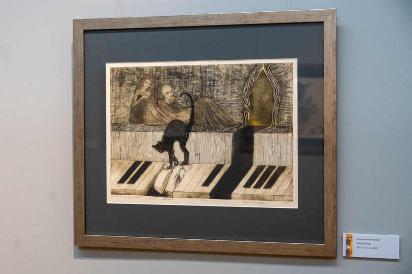 Prace Edyty Purzyckiej na wystawie w Pałacu Kr&oacute;lewskim (Muzeum Miejskim Wrocławia)&nbsp;