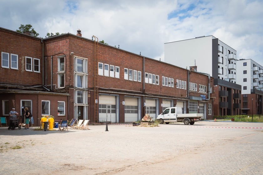 Hala po poczcie niemieckiej Kraftpost, czerwiec 2024