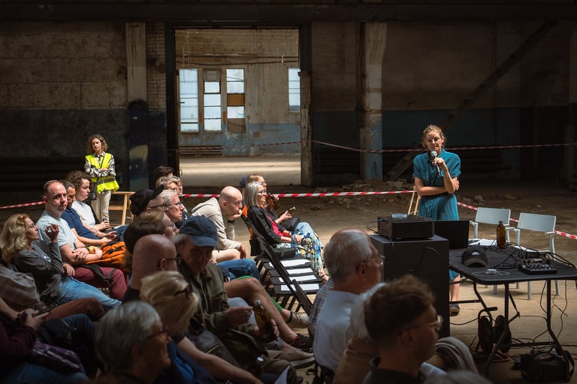 Hala po poczcie niemieckiej Kraftpost, czerwiec 2024