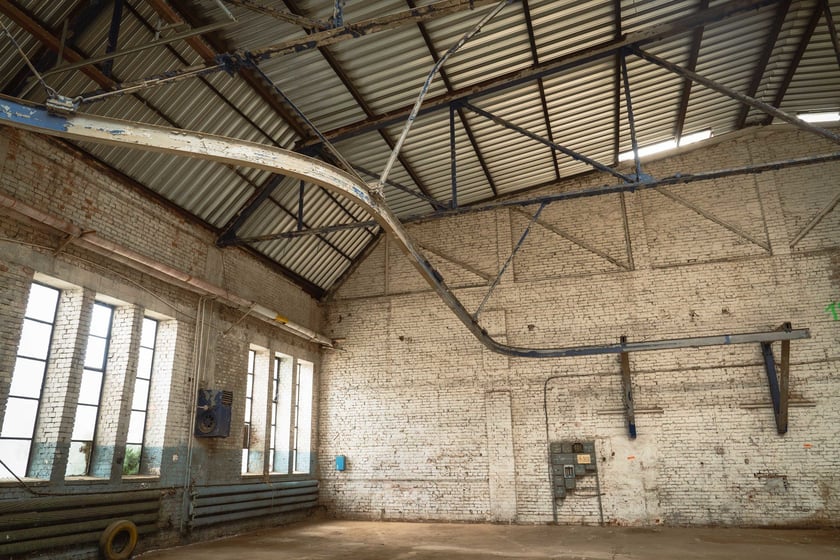 Hala po poczcie niemieckiej Kraftpost, czerwiec 2024