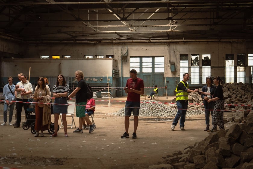 Hala po poczcie niemieckiej Kraftpost, czerwiec 2024