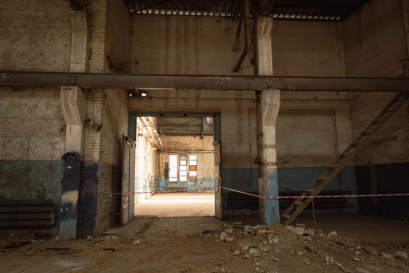 Hala po poczcie niemieckiej Kraftpost, czerwiec 2024