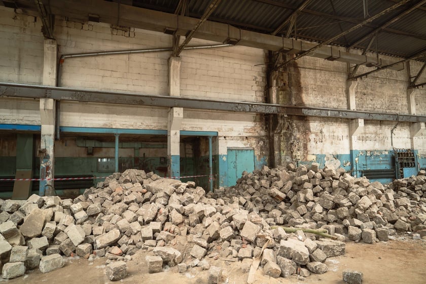 Hala po poczcie niemieckiej Kraftpost, czerwiec 2024