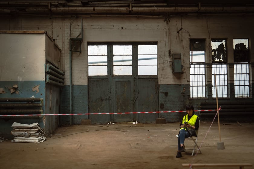 Hala po poczcie niemieckiej Kraftpost, czerwiec 2024