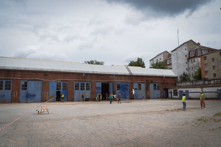 Hala po poczcie niemieckiej Kraftpost, czerwiec 2024