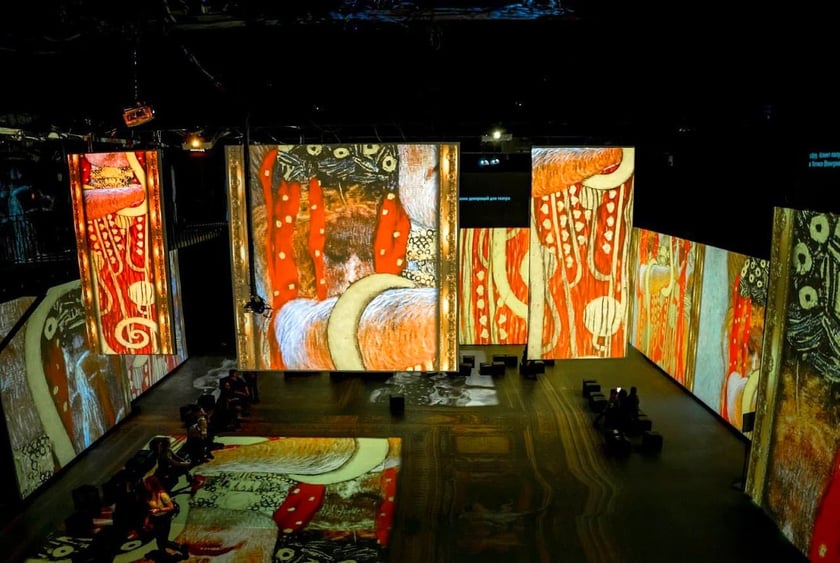 Wystawa &bdquo;Klimt - The Immersive exhibition&rdquo; w Hali IASE