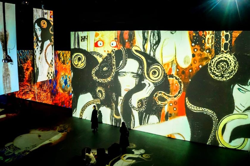 Wystawa &bdquo;Klimt - The Immersive exhibition&rdquo; w Hali IASE