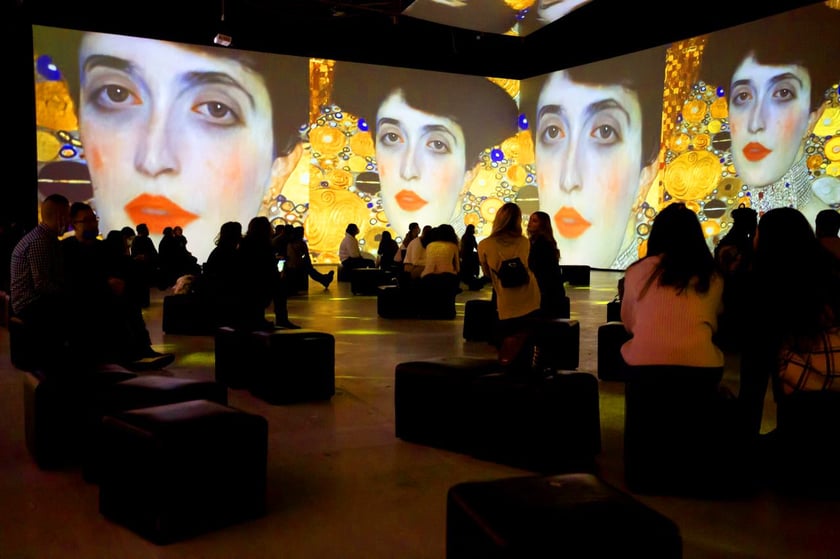 Wystawa &bdquo;Klimt - The Immersive exhibition&rdquo; w Hali IASE