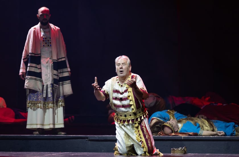 Pr&oacute;ba do spektaklu &bdquo;Nabucco&rdquo; w Operze Wrocławskiej