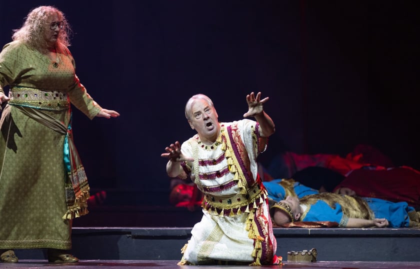 Pr&oacute;ba do spektaklu &bdquo;Nabucco&rdquo; w Operze Wrocławskiej