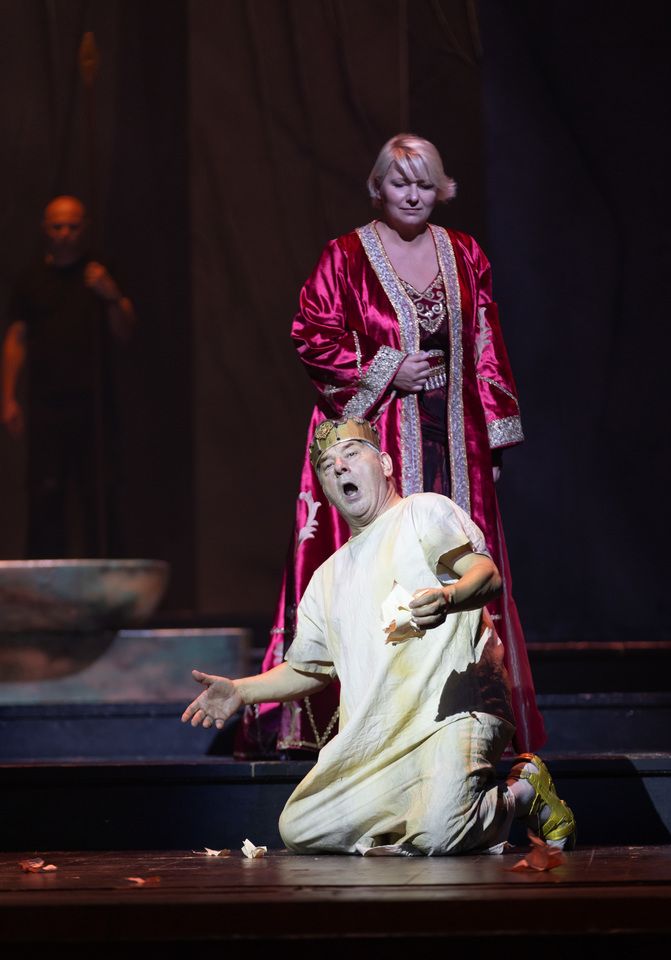 Pr&oacute;ba do spektaklu &bdquo;Nabucco&rdquo; w Operze Wrocławskiej