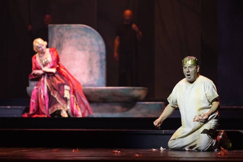 Pr&oacute;ba do spektaklu &bdquo;Nabucco&rdquo; w Operze Wrocławskiej