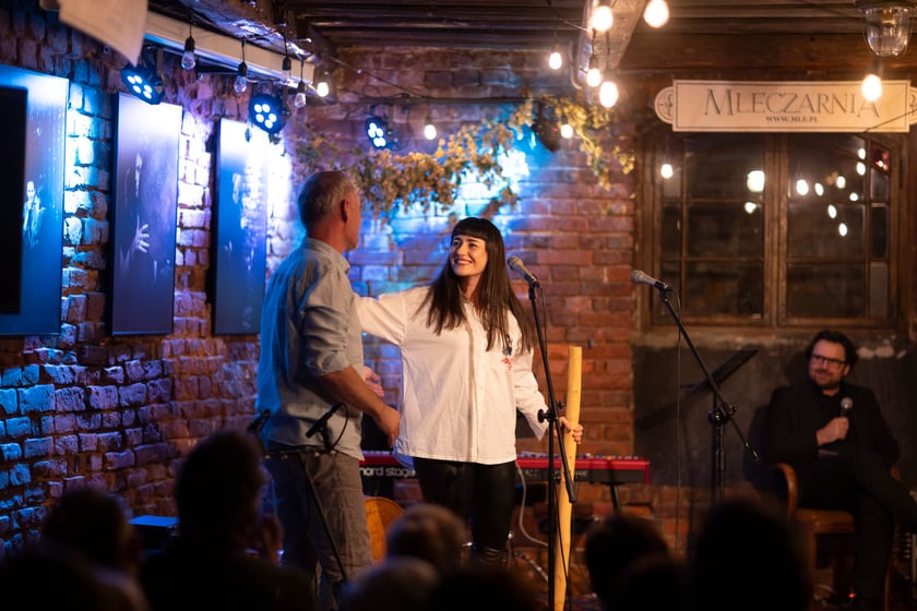 Koncert "Wrocławscy artyści dla powodzian", Mleczarnia, 15.10.2024. Kasia Pakosa.