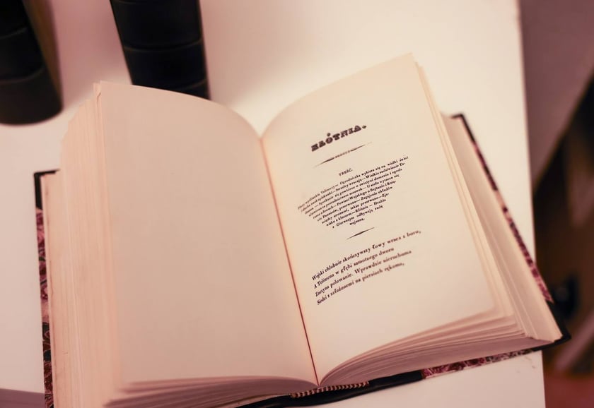Reprint pierwszego wydania &bdquo;Pana Tadeusza&rdquo; w Muzeum Pana Tadeusza