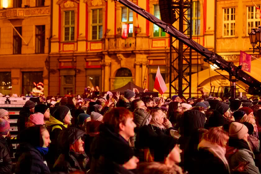 Koncert na wrocławskim Rynku, 11.11.2024