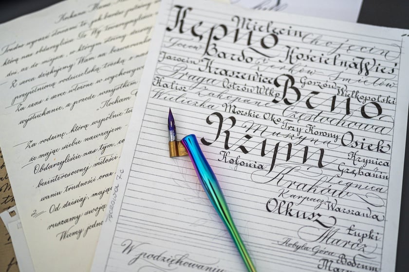 W pracowni Scriptfolium Zuzanny Chróścik