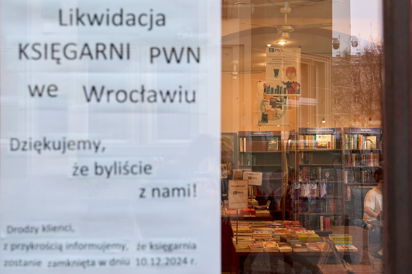 Księgarnia PWN we Wrocławiu (6 grudnia 2024 roku)