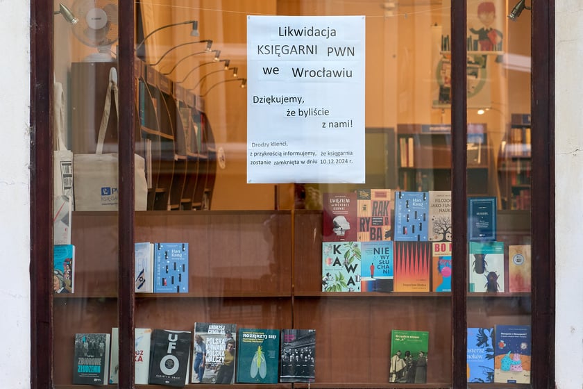 Księgarnia PWN we Wrocławiu (6 grudnia 2024 roku)