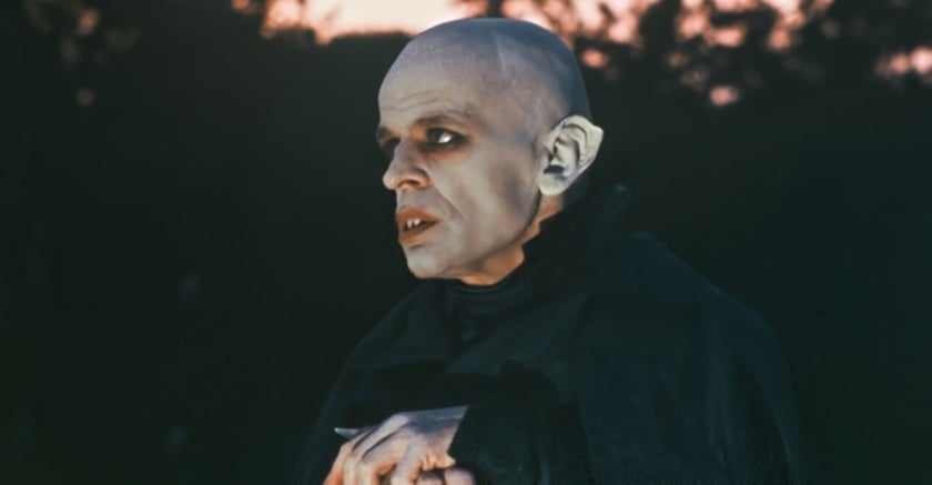 Kadr z filmu Nosferatu wampir