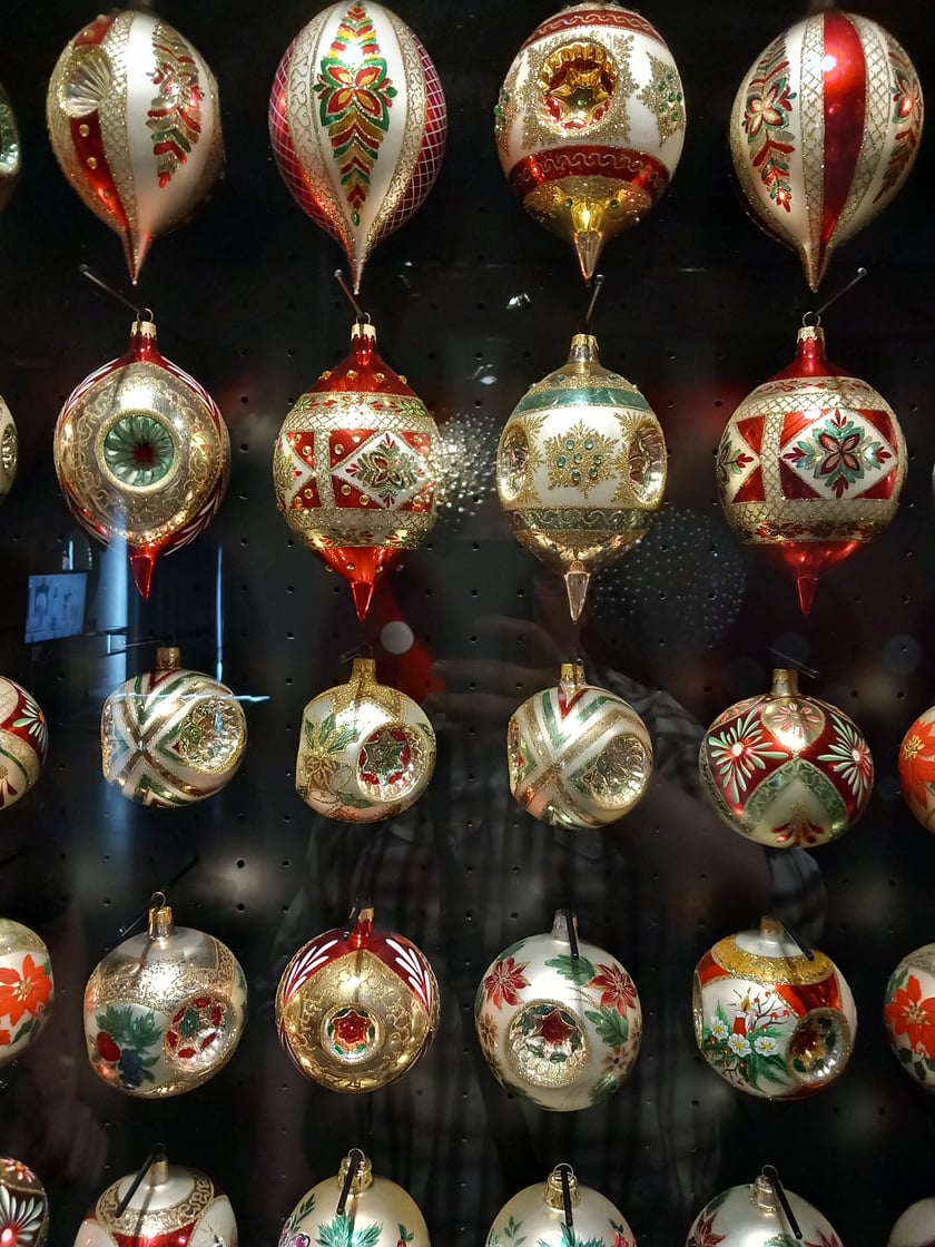 Bombki ze zbiorów Muzeum Bombki w Miliczu