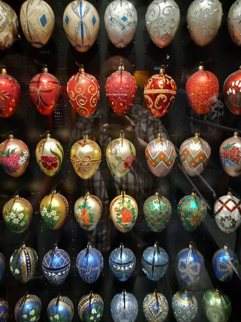 Bombki ze zbiorów Muzeum Bombki w Miliczu