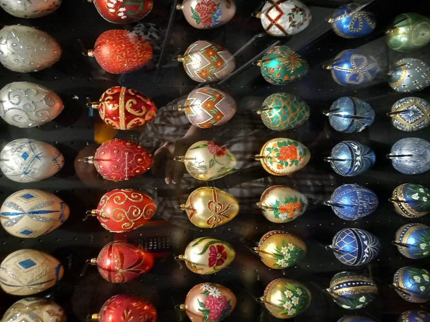 Bombki ze zbiorów Muzeum Bombki w Miliczu