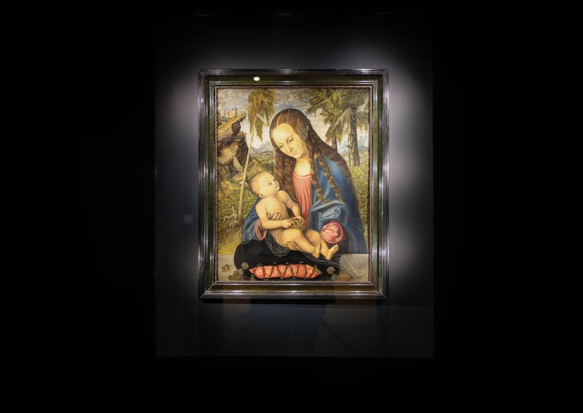 &bdquo;Madonna pod jodłami&rdquo; Lucasa Cranacha Starszego z 1510 roku (kopia)