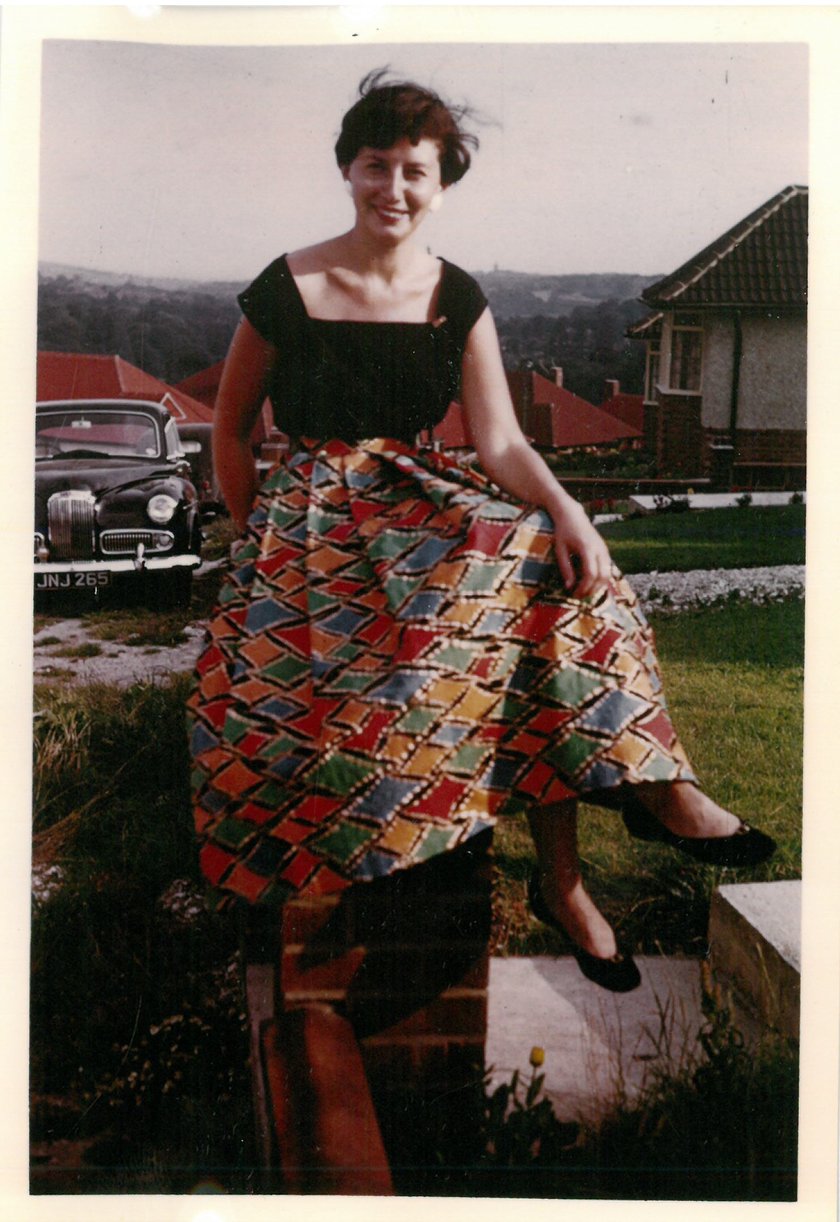 Irena Huml_Londyn 1957_archiwum rodzinne
