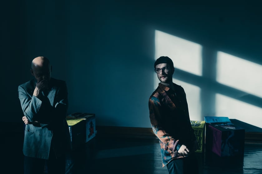 Zdjęcie z próby w sali przy ul. Dębowej