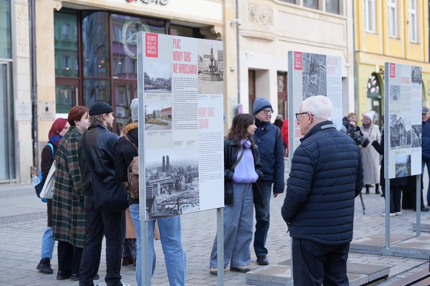 Wystawa plenerowa pod tytułem (Od)nowa. Miasto przeobrażone. Wrocław ’45, wernisaż