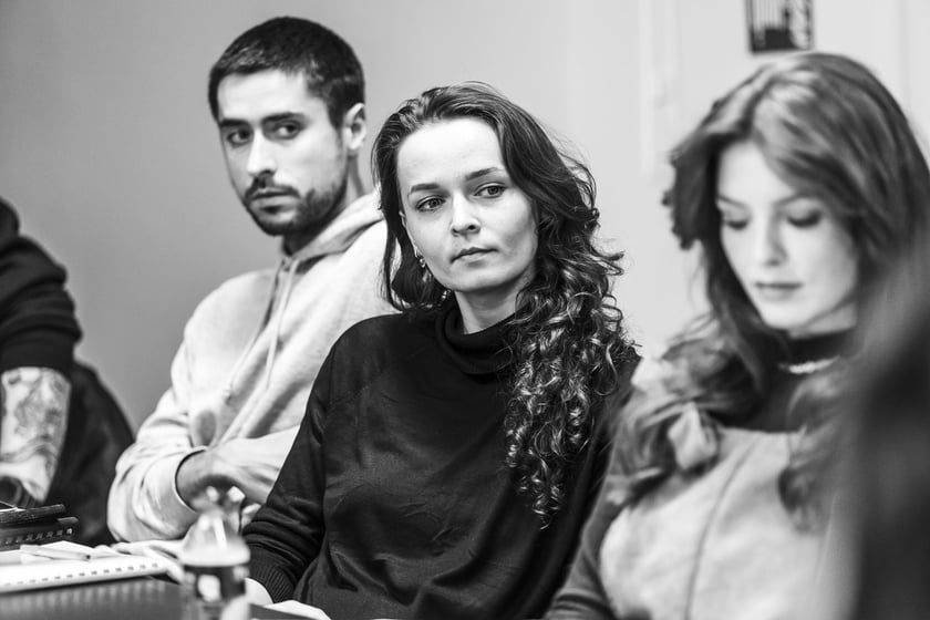 Pierwsze pr&oacute;by czytane do spektaklu &bdquo;Heksy&rdquo; w Teatrze Polskim w Podziemiu