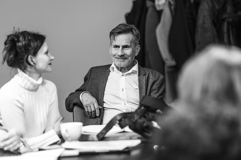 Pierwsze pr&oacute;by czytane do spektaklu &bdquo;Heksy&rdquo; w Teatrze Polskim w Podziemiu