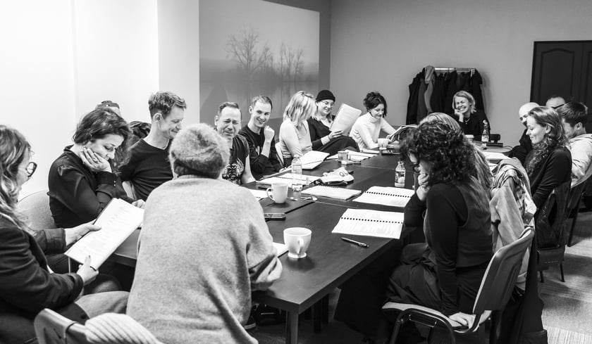 Pierwsze pr&oacute;by czytane do spektaklu &bdquo;Heksy&rdquo; w Teatrze Polskim w Podziemiu