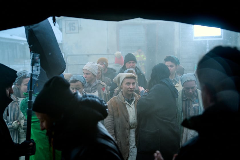 Zdjęcia z planu filmu "Każda z nas", z Diane Kruger - produkacja powstaje pod Wrocławiem