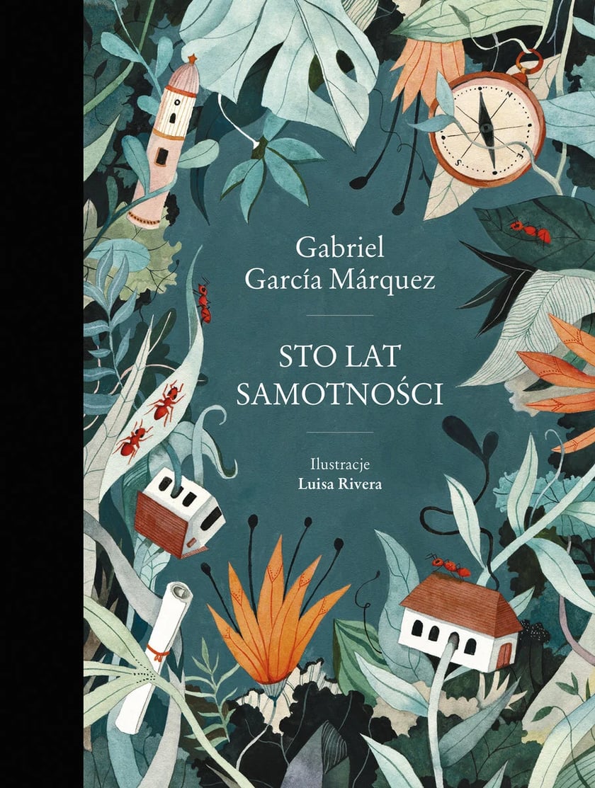 Sto lat samotności Gabriela Garcii Márqueza, Wydanie specjalne z ilustracjami chilijskiej artystki Luisy River, Wydawnictwo MUZA S.A.